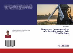 Design and Implementation of a Portable Vertical Axis Wind Turbine
