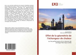 Effet de la géométrie de l¿échangeur de chaleur - Bekkari, Zoubir;Messoudi, Mohamed Meft