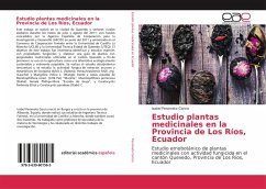 Estudio plantas medicinales en la Provincia de Los Ríos, Ecuador - Peramato Garcia, Isabel
