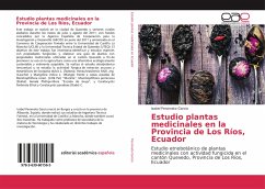 Estudio plantas medicinales en la Provincia de Los Ríos, Ecuador