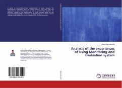 Analysis of the experiences of using Monitoring and Evaluation system