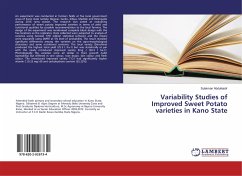Variability Studies of Improved Sweet Potato varieties in Kano State