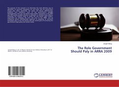 The Role Government Should Paly in ARRA 2009