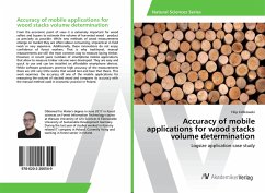 Accuracy of mobile applications for wood stacks volume determination