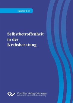 Selbstbetroffenheit in der Krebsberatung (eBook, PDF)