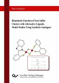 Biomimetic Function of Iron Sulfur Clusters with Alternative Ligands (eBook, PDF)