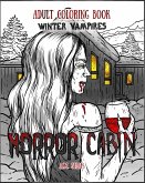 Adult Coloring Book Horror Cabin