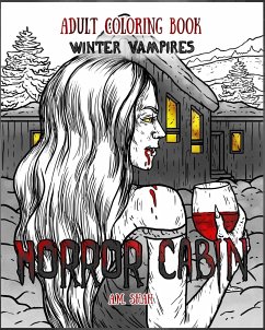 Adult Coloring Book Horror Cabin - Shah, A. M.