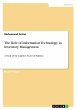 The Role of Information Technology in... - Bild 1
