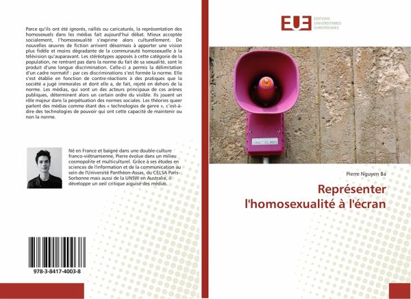 Représenter l'homosexualité à l'écran Représenter l'homosexualité à l'écran
