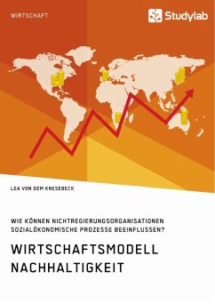 Wirtschaftsmodell Nachhaltigkeit. Wie können Nichtregierungsorganisationen sozialökonomische Prozesse beeinflussen? - Knesebeck, Lea von dem