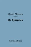 De Quincey (Barnes & Noble Digital Library) (eBook, ePUB)