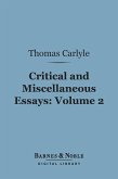 Critical and Miscellaneous Essays, Volume 2 (Barnes & Noble Digital Library) (eBook, ePUB)