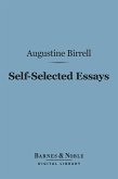 Self-Selected Essays (Barnes & Noble Digital Library) (eBook, ePUB)