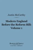 Modern England Before the Reform Bill, Volume 1 (Barnes & Noble Digital Library) (eBook, ePUB)