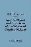 Appreciations and Criticisms of the Works of Charles Dickens (Barnes & Noble Digital Library) (eBook, ePUB)