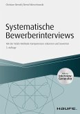 Systematische Bewerberinterviews - inkl. Arbeitshilfen online (eBook, PDF)