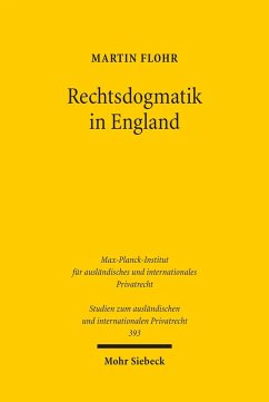 Rechtsdogmatik in England (eBook, PDF) - Flohr, Martin