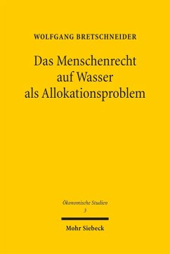 Cover Das Menschenrecht auf Wasser als Allokationsproblem (eBook, PDF)
