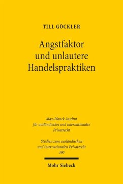 Angstfaktor und unlautere Handelspraktiken (eBook, PDF) - Göckler, Till