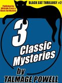Black Cat Thrillogy #2: 3 Classic Mysteries by Talmage Powell (eBook, ePUB)