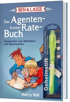 Das Agenten-Knobel-Rate-Buch / Ben & Lasse - Voß, Harry