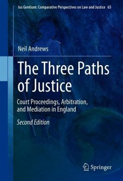 The Three Paths of Justice - Andrews, Neil