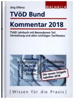 TVöD Bund Kommentar 2018 - Effertz, Jörg