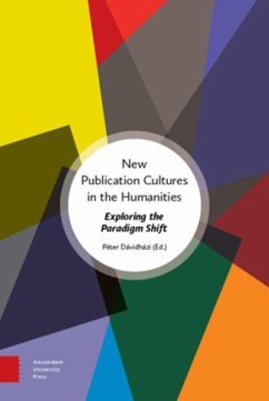 Cover New Publication Cultures in the Humanities (eBook, PDF)