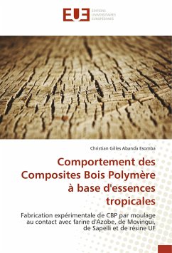 Comportement des Composites Bois Polymère à base d'essences tropicales - Abanda Esomba, Christian Gilles