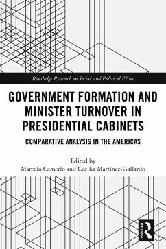 Cover Government Formation and Minister Turnover in Presidential Cabinets (eBook, ePUB)