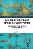 Law and Regulation of Mobile Payment Systems (eBook, PDF)