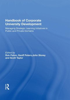 Handbook of Corporate University Development (eBook, ePUB) - Peters, Geoff