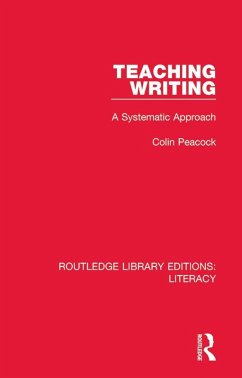 Cover Teaching Writing (eBook, ePUB)