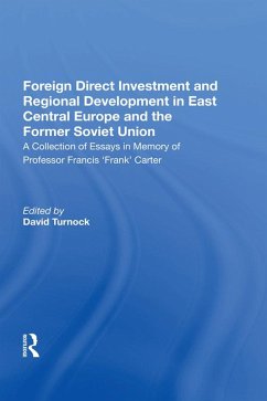 Cover Foreign Direct Investment and Regional Development in East Central Europe and the Former Soviet Union (eBook, ePUB)