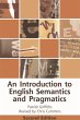 Introduction to English Semantics and... - Bild 1