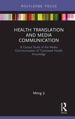 Health Translation and Media Communication (eBook, PDF) - Ji, Meng