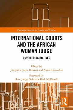 Cover International Courts and the African Woman Judge (eBook, PDF)