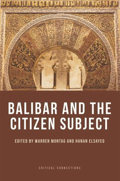 Cover Balibar and the Citizen Subject (eBook, PDF)