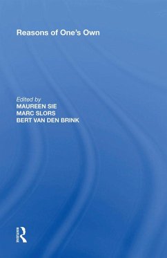 Reasons of One's Own (eBook, ePUB) - Slors, Marc