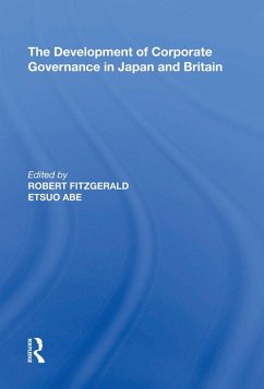 Cover The Development of Corporate Governance in Japan and Britain (eBook, PDF)