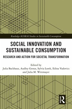 Cover Social Innovation and Sustainable Consumption (eBook, PDF)