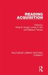 Reading Acquisition (eBook, ePUB) - Bild 1