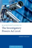 Blackstone's Guide to the Investigatory Powers Act 2016 (eBook, ePUB)