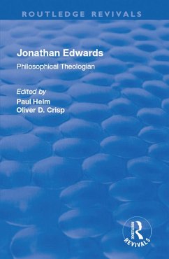 Jonathan Edwards (eBook, PDF) - Crisp, Oliver D.