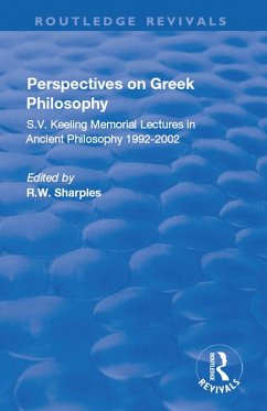 Perspectives on Greek Philosophy (eBook, PDF)