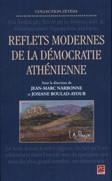 Reflets modernes de la democratie athenienne (eBook, PDF) Reflets modernes de la democratie athenienne (eBook, PDF)