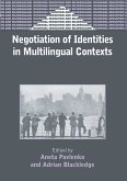Negotiation of Identities in Multilingual Contexts (eBook, PDF)