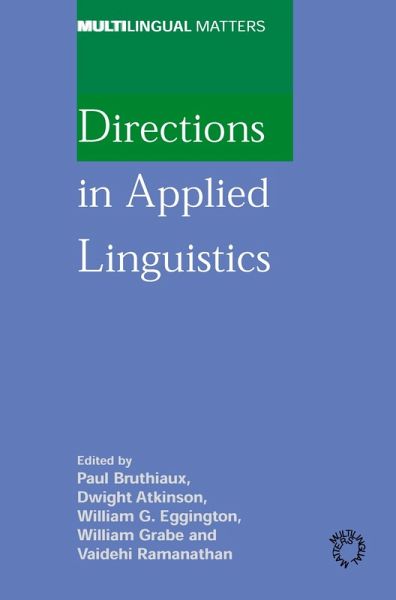 Directions in Applied Linguistics (eBook, PDF) Directions in Applied Linguistics (eBook, PDF)