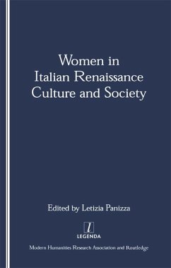 Women in Italian Renaissance Culture and Society (eBook, PDF) - Panizza, Letizia